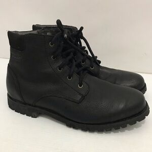 Bogs Black Leather Men's Boots Size 9